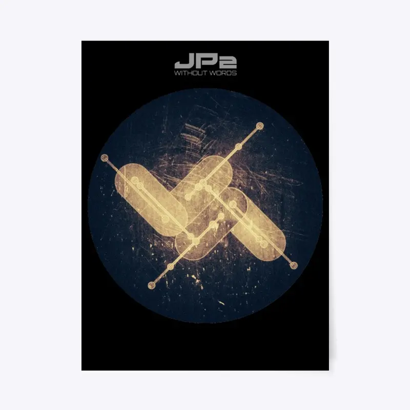 JP2 - WITHOUT WORDS Circle Poster